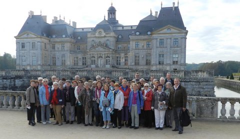 Photo de groupe  Vaux-le-Vicomte